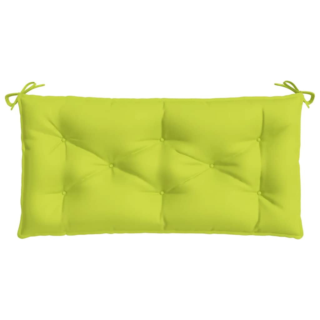 vidaXL Gartenbank-Auflage Knallgrün 100x50x7 cm Oxford-Gewebe