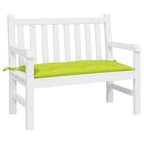 vidaXL Gartenbank-Auflage Knallgrün 100x50x7 cm Oxford-Gewebe