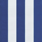 vidaXL Gartenbank-Auflage Blau & Weiß Gestreift 100x50x7 cm