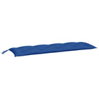 vidaXL Gartenbank-Auflage Königsblau 150x50x7 cm Oxford-Gewebe