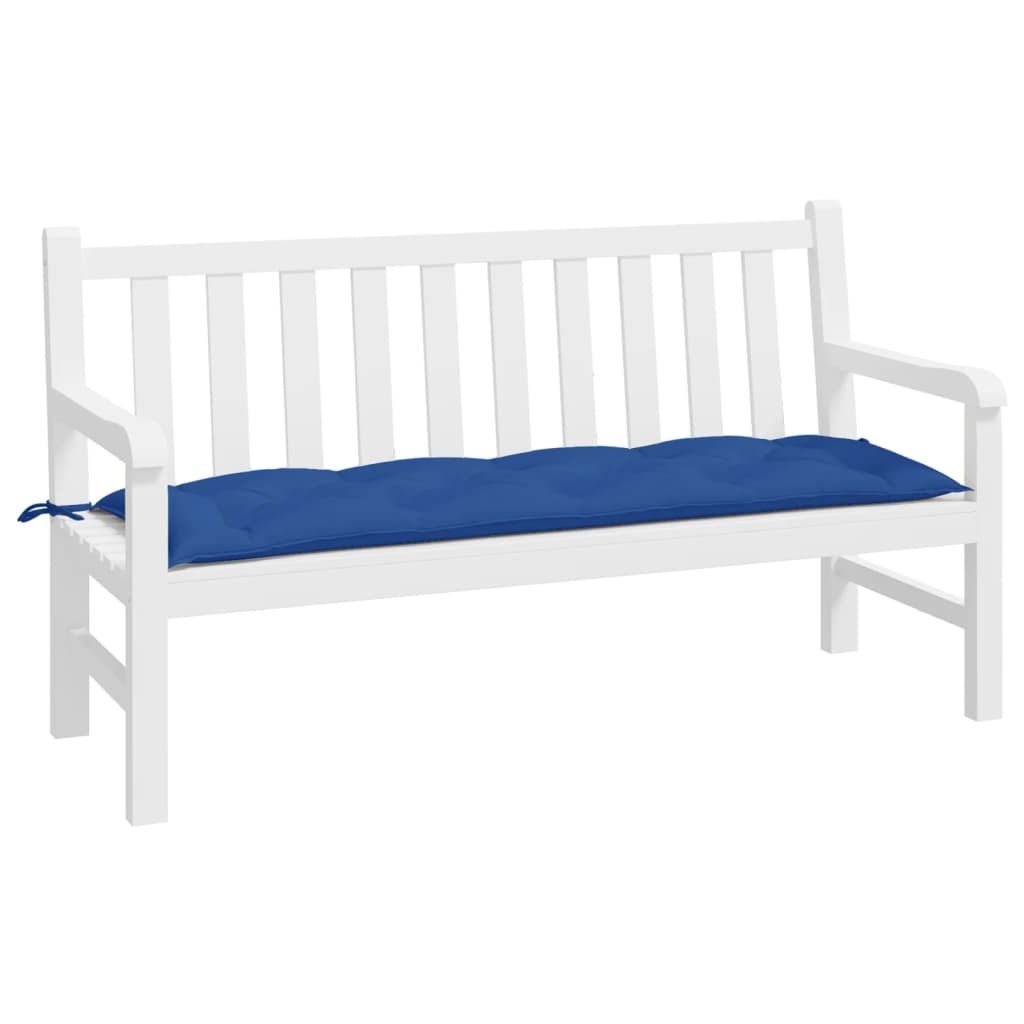 vidaXL Gartenbank-Auflage Königsblau 150x50x7 cm Oxford-Gewebe