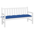 vidaXL Gartenbank-Auflage Königsblau 150x50x7 cm Oxford-Gewebe