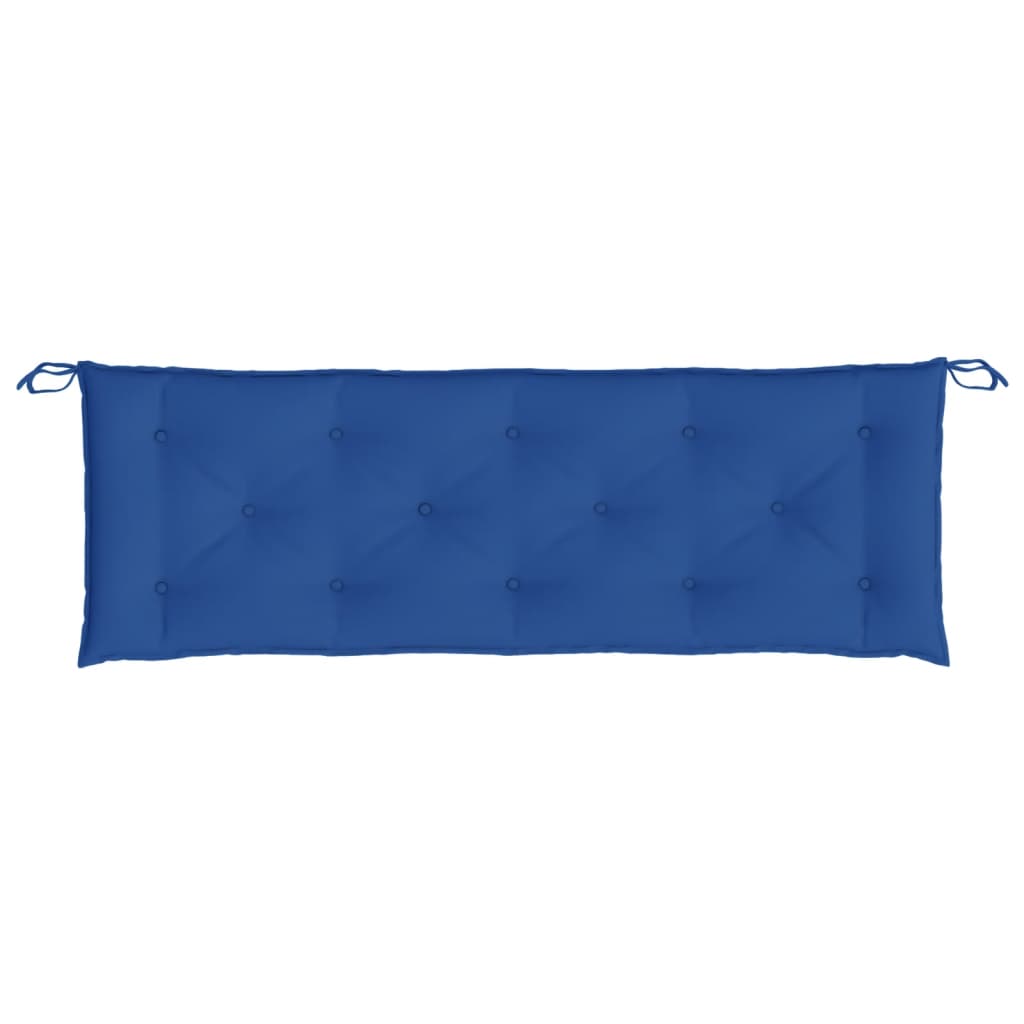vidaXL Gartenbank-Auflage Königsblau 150x50x7 cm Oxford-Gewebe