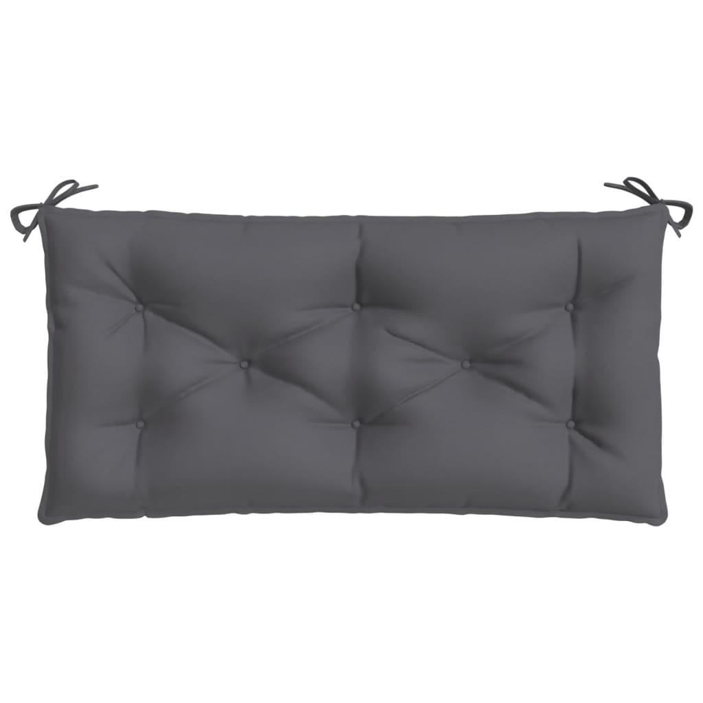 vidaXL Gartenbank-Auflagen 2 Stk. Anthrazit 100x50x7 cm Oxford-Gewebe