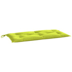 vidaXL Gartenbank-Auflagen 2 Stk. Knallgrün 100x50x7 cm Oxford-Gewebe