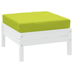 vidaXL Palettenkissen Knallgrün 60x60x9,5 cm Oxford-Gewebe