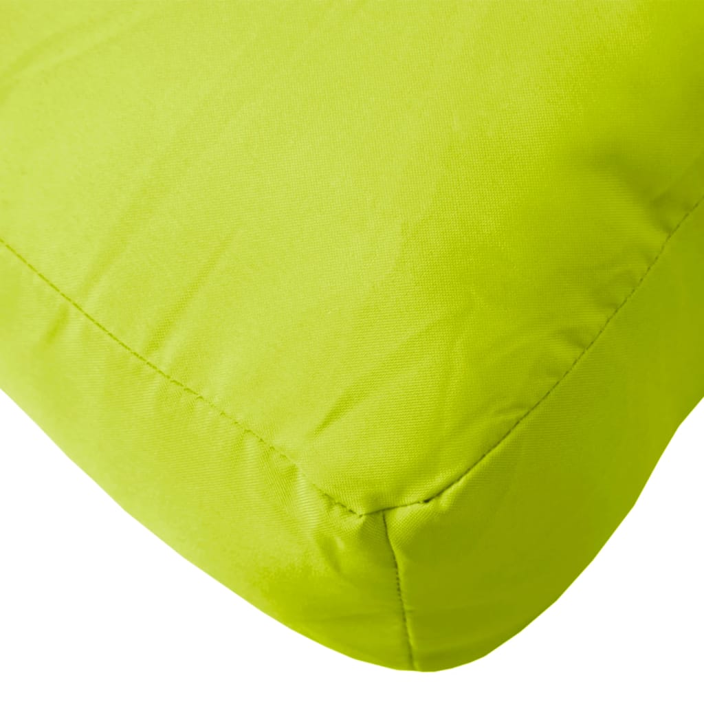 vidaXL Palettenkissen Knallgrün 60x60x9,5 cm Oxford-Gewebe