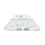 vidaXL Adirondack-Auflagen 2 Stk. Blattmuster Oxford-Gewebe