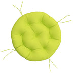 vidaXL Kissen Rund Knallgrün Ø 60x11 cm Oxford-Gewebe