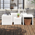 vidaXL 4-tlg. Gartenbox-Set Massivholz Kiefer