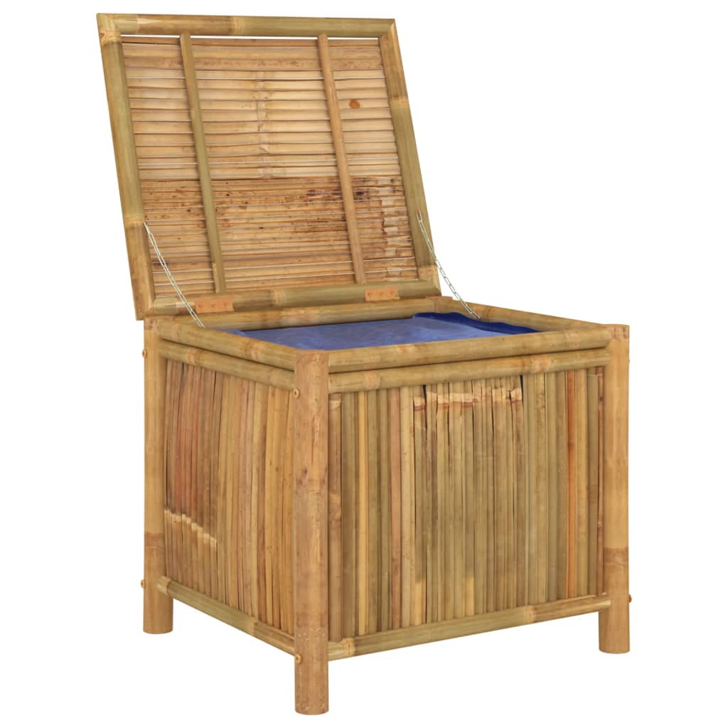 vidaXL Gartentruhe 60x52x55 cm Bambus