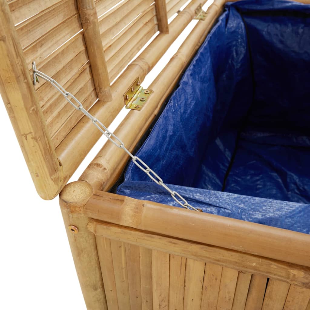 vidaXL Gartentruhe 60x52x55 cm Bambus