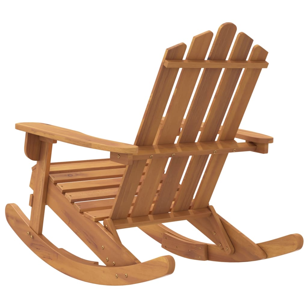 vidaXL Adirondack-Schaukelstuhl Massivholz Akazie