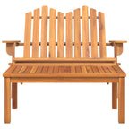 vidaXL 2-tlg. Garten-Lounge-Set Adirondack Massivholz Akazie