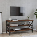 vidaXL TV-Schrank Braun Eichen-Optik 102x41x44 cm Holzwerkstoff