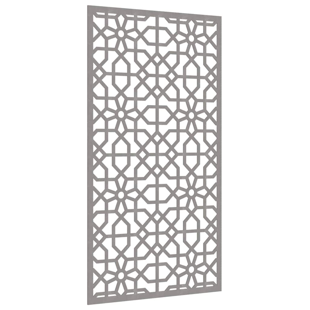 vidaXL Garten-Wanddeko 105x55 cm Cortenstahl Maurisches Design