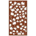 vidaXL Garten-Wanddeko 105x55 cm Cortenstahl Ahornblatt-Design