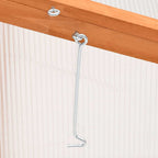 vidaXL Gewächshaus Orange 110x56x39 cm Tannenholz