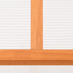 vidaXL Gewächshaus Orange 110x56x39 cm Tannenholz