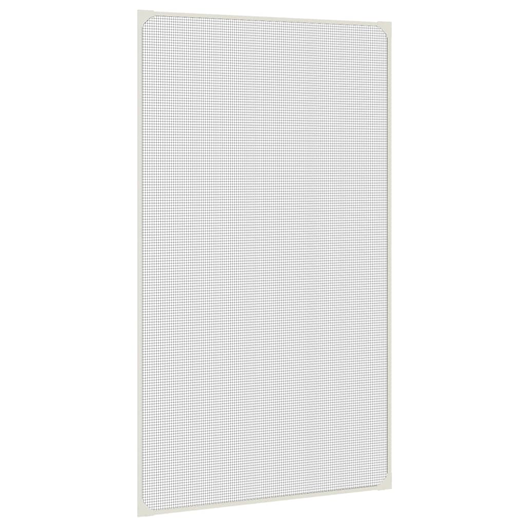 vidaXL Magnet-Insektenschutz für Fenster Weiß 80x140 cm