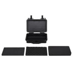 vidaXL Flugkoffer Tragbar Schwarz 30x22x10 cm PP
