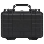 vidaXL Flugkoffer Tragbar Schwarz 30x22x10 cm PP