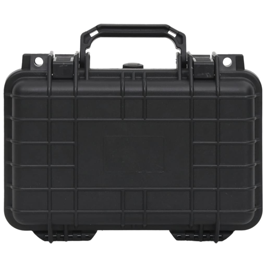 vidaXL Flugkoffer Tragbar Schwarz 30x22x10 cm PP