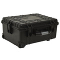 vidaXL Flugkoffer mit Rollen Schwarz 58x45x27 cm PP