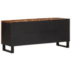 vidaXL TV-Schrank 105x33,5x46 cm Altholz Massiv & Holzwerkstoff