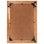 vidaXL Spiegel 70x50 cm Massivholz Akazie und Glas