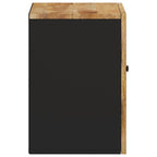 vidaXL Bad-Wandschrank 38x33x48 cm Massivholz Mango