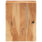 vidaXL Bad-Wandschrank 38x33x48 cm Massivholz Akazie