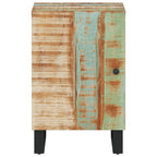 vidaXL Badschrank 38x33x58 cm Altholz Massiv