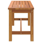 vidaXL Gartenbank 80x35x45 cm Massivholz Akazie