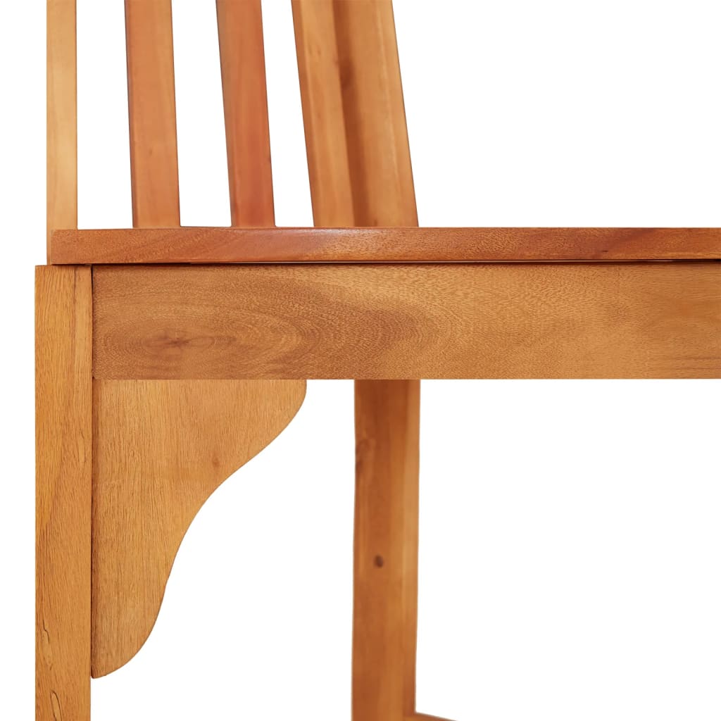vidaXL Baumbank Halbrund Ø160 cm Massivholz Eukalyptus