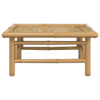 vidaXL Gartentisch 65x55x30 cm Bambus