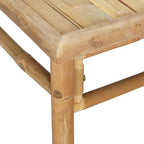 vidaXL Gartentisch 65x55x30 cm Bambus