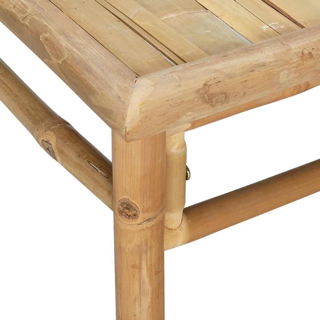 vidaXL Gartentisch 65x55x30 cm Bambus