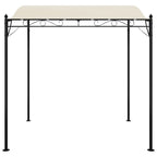 vidaXL Markise Creme 2x2,3 m 180 g/m² Stoff und Stahl