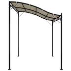 vidaXL Markise Creme 2x2,3 m 180 g/m² Stoff und Stahl