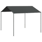 vidaXL Gartenpavillon Anthrazit 3x3 m Stahl und Stoff