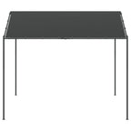 vidaXL Gartenpavillon Anthrazit 3x3 m Stahl und Stoff