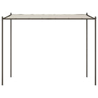 vidaXL Pavillon Weiß 3x3 m 180 g/m² Stoff und Stahl