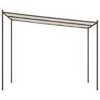 vidaXL Pavillon Weiß 3x3 m 180 g/m² Stoff und Stahl