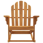 vidaXL Adirondack-Schaukelstühle 2 Stk. 79x100x103 cm Massivholz Teak
