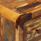 vidaXL Sideboard mit 3 Schubladen 55x30x70 cm Altholz Massiv