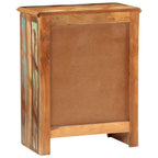 vidaXL Sideboard mit 2 Türen 55x30x70 cm Altholz Massiv