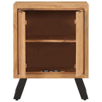 vidaXL Sideboard mit 2 Türen 55x36x72 cm Massivholz Akazie