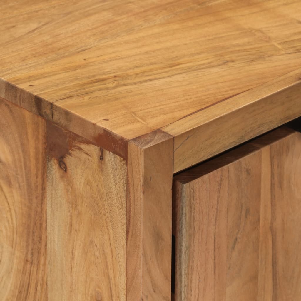 vidaXL Sideboard mit 2 Türen 55x36x72 cm Massivholz Akazie