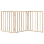 vidaXL Hundegitter Faltbar 3 Paneele 150 cm Pappelholz